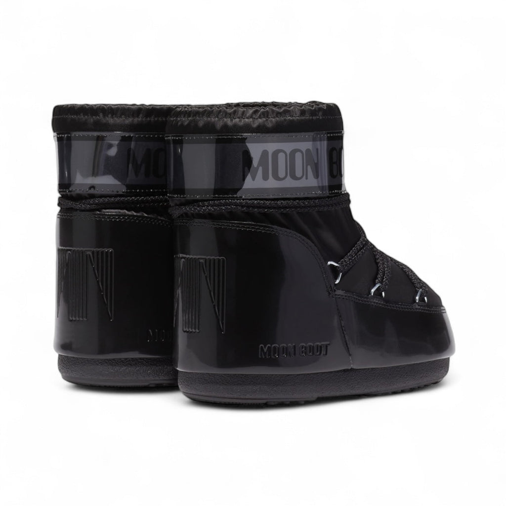Icon Low Glance Satin Boots