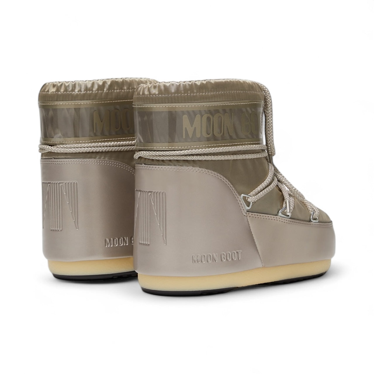 Icon Low Glance Satin Boots